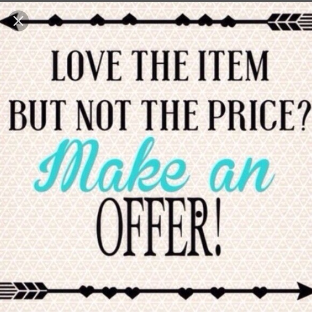 Offers are welcome